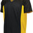 Augusta Sportswear Reversible Flag Football Jersey 264 BLACK/GOLD S