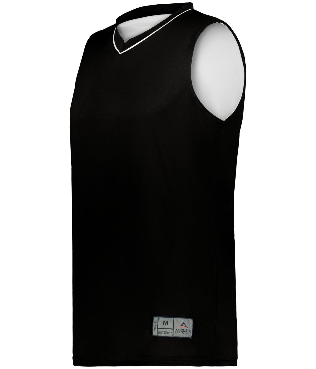 Augusta Sportswear Reversible Two - Color Jersey 152 BLACK/WHITE S