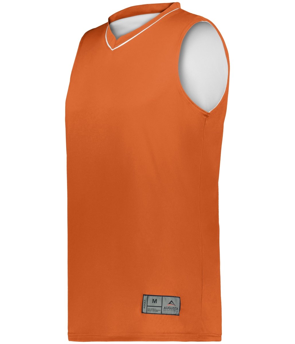 Augusta Sportswear Reversible Two - Color Jersey 152 ORANGE/WHITE S