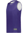 Augusta Sportswear Reversible Two - Color Jersey 152 PURPLE/WHITE S