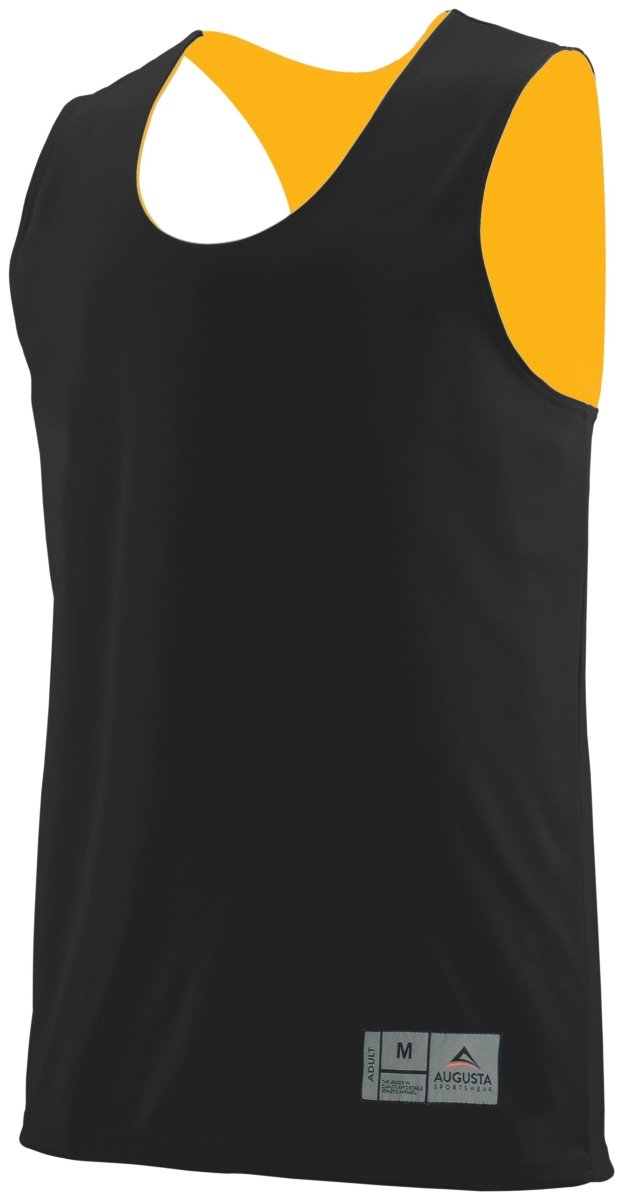 Augusta Sportswear Reversible Wicking Jersey 148 BLACK/GOLD S