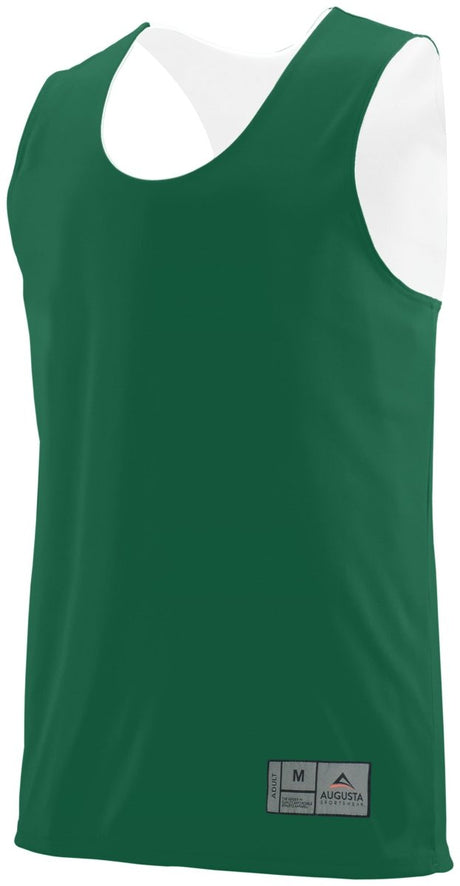 Augusta Sportswear Reversible Wicking Jersey 148 DARK GREEN/WHITE S