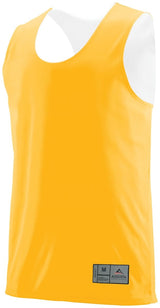 Augusta Sportswear Reversible Wicking Jersey 148 GOLD/WHITE S