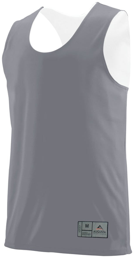 Augusta Sportswear Reversible Wicking Jersey 148 GRAPHITE/WHITE S