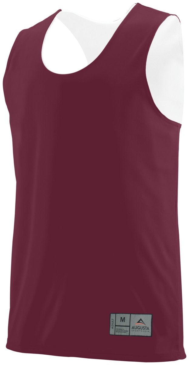 Augusta Sportswear Reversible Wicking Jersey 148 MAROON/WHITE S