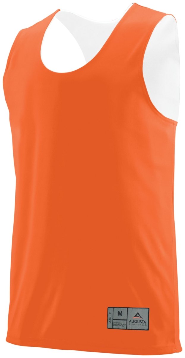 Augusta Sportswear Reversible Wicking Jersey 148 ORANGE/WHITE S