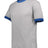 Augusta Sportswear Ringer T-Shirt - Augusta Sportswear 710 ATHLETIC HEATHER/ROYAL S