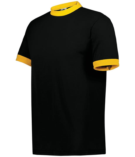 Augusta Sportswear Ringer T-Shirt - Augusta Sportswear 710 BLACK/GOLD S
