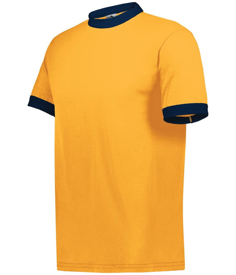 Augusta Sportswear Ringer T-Shirt - Augusta Sportswear 710 GOLD/NAVY S