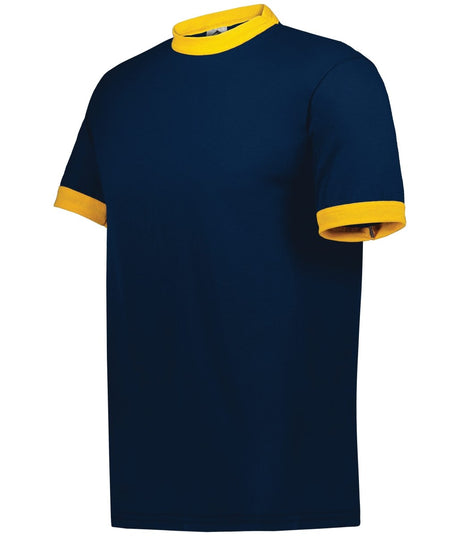 Augusta Sportswear Ringer T-Shirt - Augusta Sportswear 710 NAVY/GOLD S