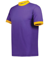 Augusta Sportswear Ringer T-Shirt - Augusta Sportswear 710 PURPLE/GOLD S