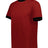 Augusta Sportswear Ringer T-Shirt - Augusta Sportswear 710 RED/BLACK S