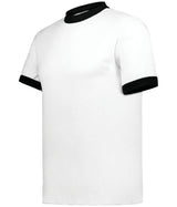Augusta Sportswear Ringer T-Shirt - Augusta Sportswear 710 WHITE/BLACK S