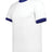 Augusta Sportswear Ringer T-Shirt - Augusta Sportswear 710 WHITE/PURPLE S