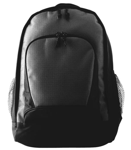 Augusta Sportswear Ripstop Backpack 1710 BLACK/BLACK OS