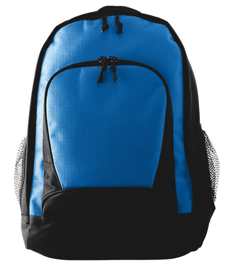 Augusta Sportswear Ripstop Backpack 1710 ROYAL/BLACK OS