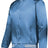 Augusta Sportswear Satin Baseball Jacket/Striped Trim 3610 COLUMBIA BLUE/WHITE S