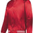 Augusta Sportswear Satin Baseball Jacket/Striped Trim 3610 RED/WHITE S