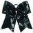 Augusta Sportswear Sequin Cheer Hair Bow 6702 BLACK OS
