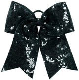 Augusta Sportswear Sequin Cheer Hair Bow 6702 BLACK OS