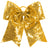 Augusta Sportswear Sequin Cheer Hair Bow 6702 GOLD OS