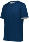Augusta Sportswear Short Sleeve Mesh Reversible Jersey 1602 NAVY/WHITE S