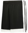 Augusta Sportswear SINGLE - PLY 5" BASKETBALL SHORTS 5385P BLACK/WHITE (BA) S