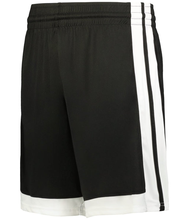 Augusta Sportswear SINGLE - PLY 7" BASKETBALL SHORTS 5387P BLACK/WHITE (BA) S