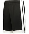 Augusta Sportswear SINGLE - PLY 7" BASKETBALL SHORTS 5387P BLACK/WHITE (BA) S