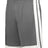 Augusta Sportswear SINGLE - PLY 7" BASKETBALL SHORTS 5387P CHARCOAL SOLID/WHITE (BA) S