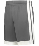 Augusta Sportswear SINGLE - PLY 7" BASKETBALL SHORTS 5387P CHARCOAL SOLID/WHITE (BA) S