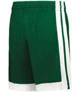 Augusta Sportswear SINGLE - PLY 7" BASKETBALL SHORTS 5387P FOREST/WHITE (BA) S