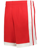 Augusta Sportswear SINGLE - PLY 7" BASKETBALL SHORTS 5387P RED/WHITE (BA) S
