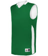 Augusta Sportswear SINGLE - PLY REVERSBILE BASKETBALL JERSEY 589RSP KELLY/WHITE (BA) S
