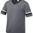 Augusta Sportswear Sleeve Stripe Jersey 360 GRAPHITE/BLACK/WHITE S