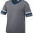 Augusta Sportswear Sleeve Stripe Jersey 360 GRAPHITE/NAVY/WHITE S