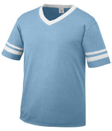 Augusta Sportswear Sleeve Stripe Jersey 360 LIGHT BLUE/WHITE S