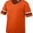 Augusta Sportswear Sleeve Stripe Jersey 360 ORANGE/BLACK/WHITE S