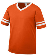 Augusta Sportswear Sleeve Stripe Jersey 360 ORANGE/WHITE S