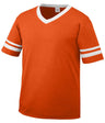 Augusta Sportswear Sleeve Stripe Jersey 360 ORANGE/WHITE S