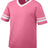 Augusta Sportswear Sleeve Stripe Jersey 360 PINK/WHITE S