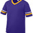 Augusta Sportswear Sleeve Stripe Jersey 360 PURPLE/GOLD/WHITE S