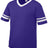 Augusta Sportswear Sleeve Stripe Jersey 360 PURPLE/WHITE S