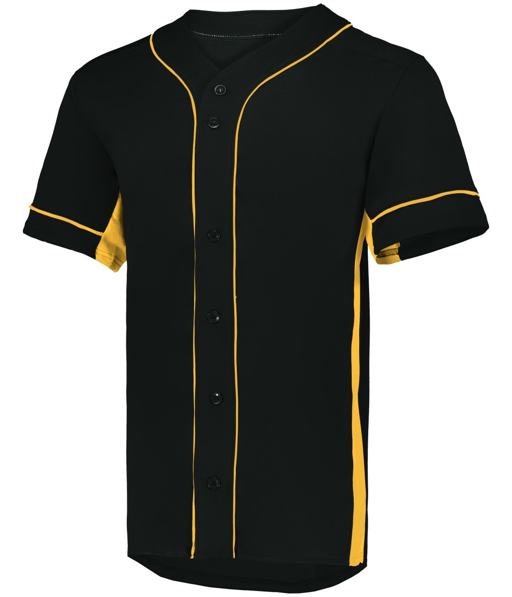 Augusta Sportswear Slugger Jersey 1660 BLACK/GOLD S