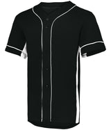 Augusta Sportswear Slugger Jersey 1660 BLACK/WHITE S