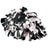 Augusta Sportswear Spirit Pom 6003 BLACK/WHITE OS