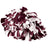 Augusta Sportswear Spirit Pom 6003 MAROON/WHITE OS