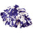 Augusta Sportswear Spirit Pom 6003 PURPLE/WHITE OS