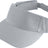 Augusta Sportswear Sport Twill Visor 6225 SILVER GREY OS