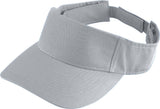 Augusta Sportswear Sport Twill Visor 6225 SILVER GREY OS